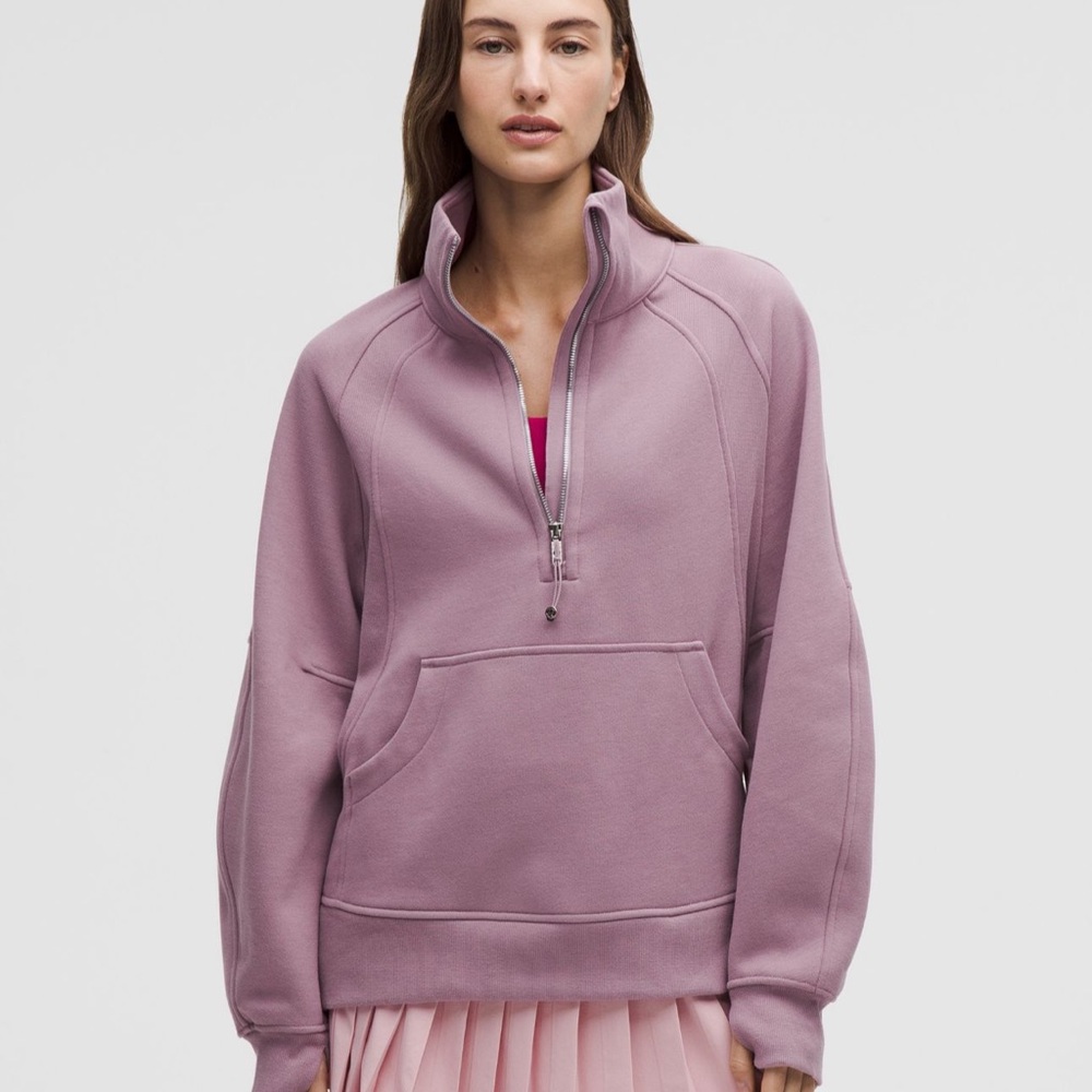 Lululemon Scuba Oversized Funnel-Neck Half Zip (Long)